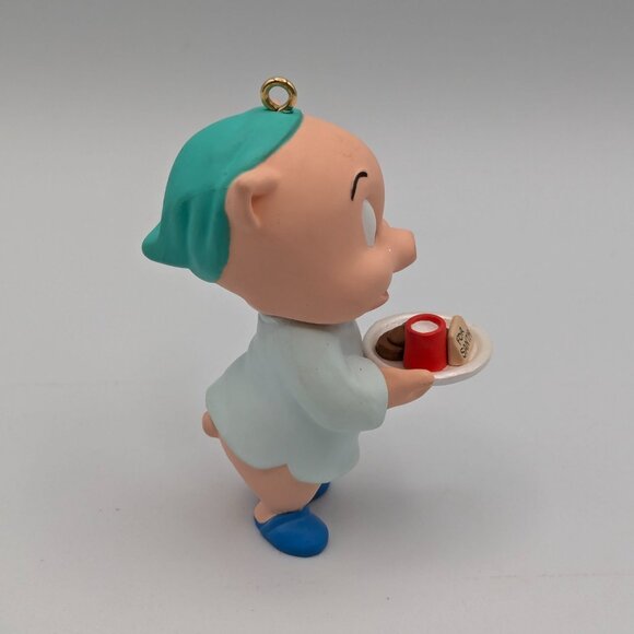 Hallmark Keepsake Porky Pig - Looney Tunes Collection 1993 Christmas Ornament - Picture 4 of 10